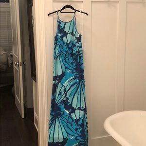 Lilly Pulitzer maxi dress. EUC.